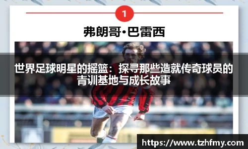 世界足球明星的摇篮：探寻那些造就传奇球员的青训基地与成长故事